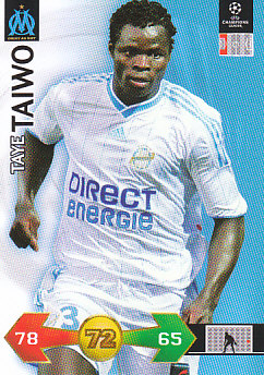 Taye Taiwo Olympique Marseille 2009/10 Panini Super Strikes CL #236